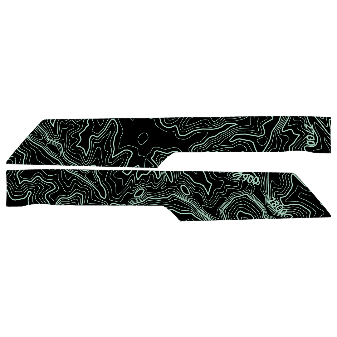 Topo Understeering Panel Overlay (Printed Series) - 2023+ Bronco (Type B)