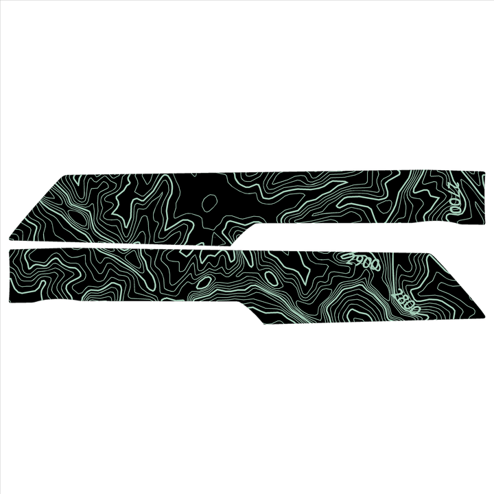 Topo Understeering Panel Overlay (Printed Series) - 2023+ Bronco (Type B)