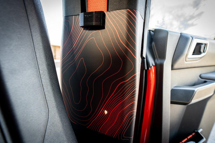 Topo Seatbelt Trim Protector (Printed Series) - 2021+ Bronco 4 Door