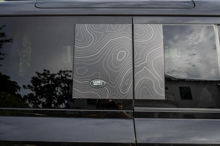 Topo Side Window Panel Overlays - 2020+ Land Rover Defender 110 / 130