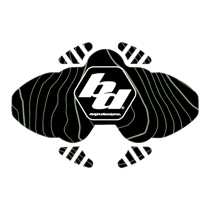 Baja Designs LP4 Topographic Light Cover Overlays  - Universal