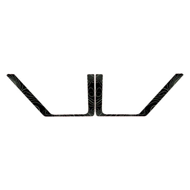 Topo Rear Door Net Trim Overlay Kit (Printed Series) - 2021+ Bronco