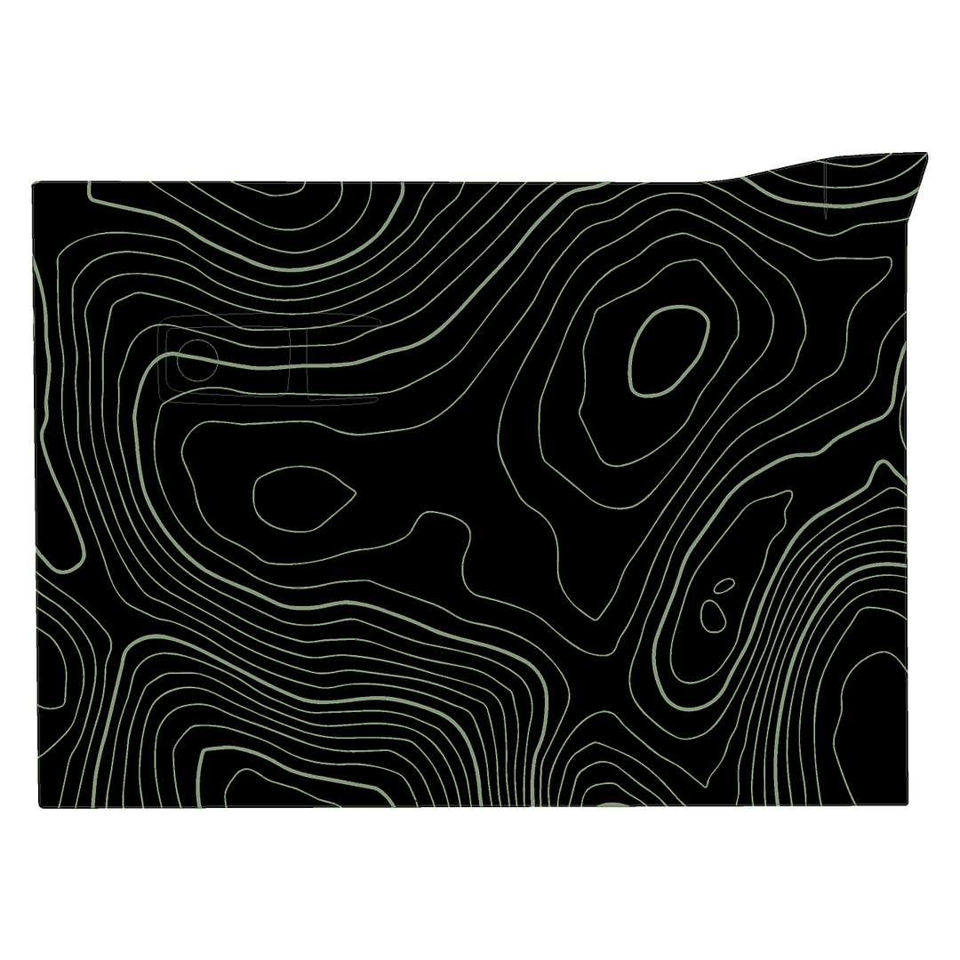 Topo Glovebox Overlay Kit (Printed Series) - 2021+ Bronco