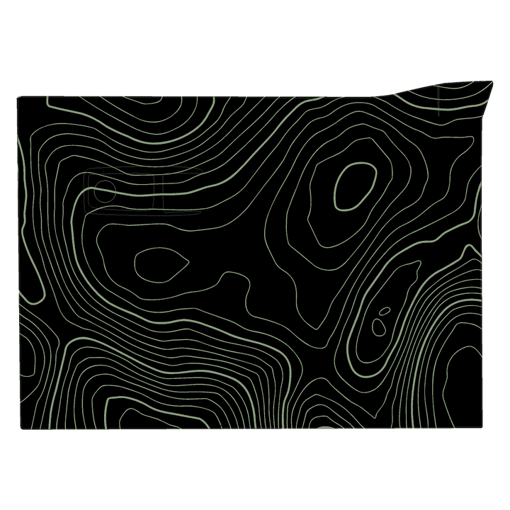 Topo Glovebox Overlay Kit (Printed Series) - 2021+ Bronco