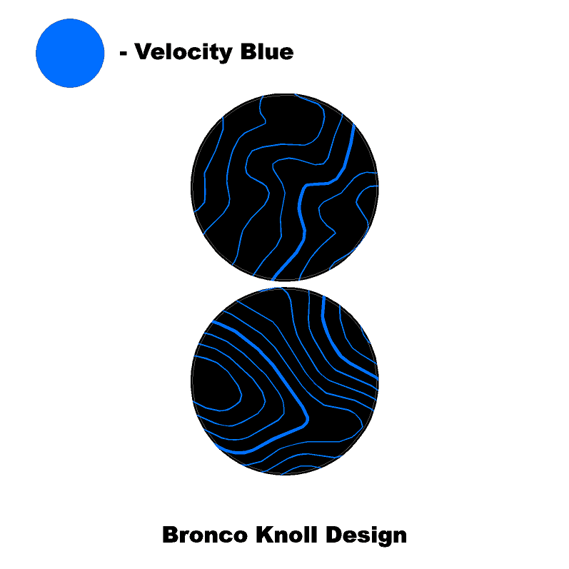 Topo Cup Holder Inserts (Printed Series + Acrylic) - 2021+ Bronco