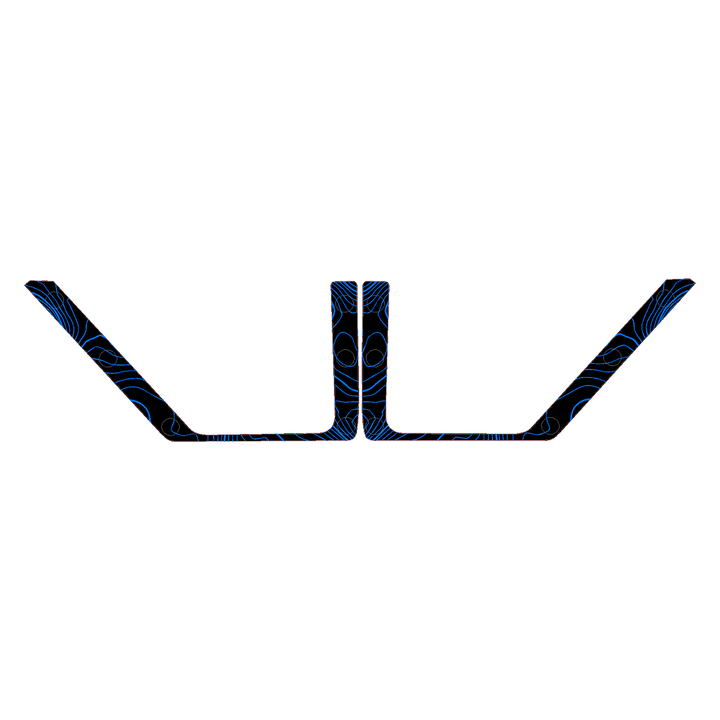 Topo Front Door Net Trim Overlay Kit (Printed Series) - 2021+ Bronco