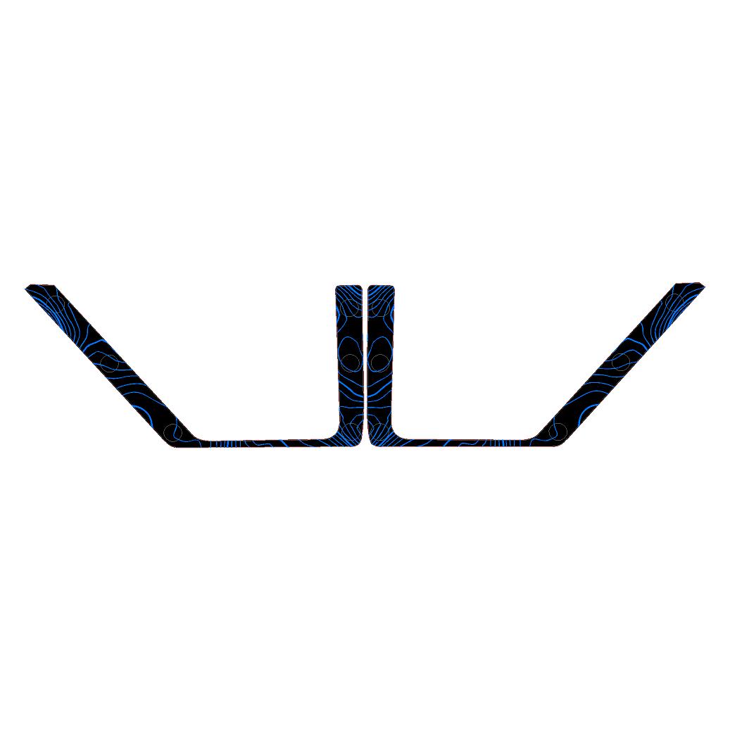 Topo Rear Door Net Trim Overlay Kit (Printed Series) - 2021+ Bronco