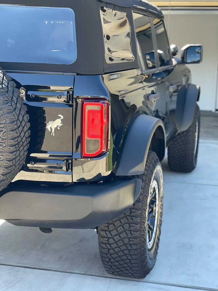 Version 1H Tail Light Overlays - 2021+ Bronco (w/ Halogen Taillights)