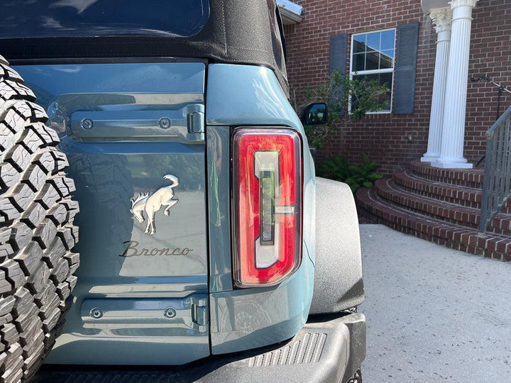 Version 1L Tail Light Overlays - 2021+ Bronco (w/ LED Taillights)