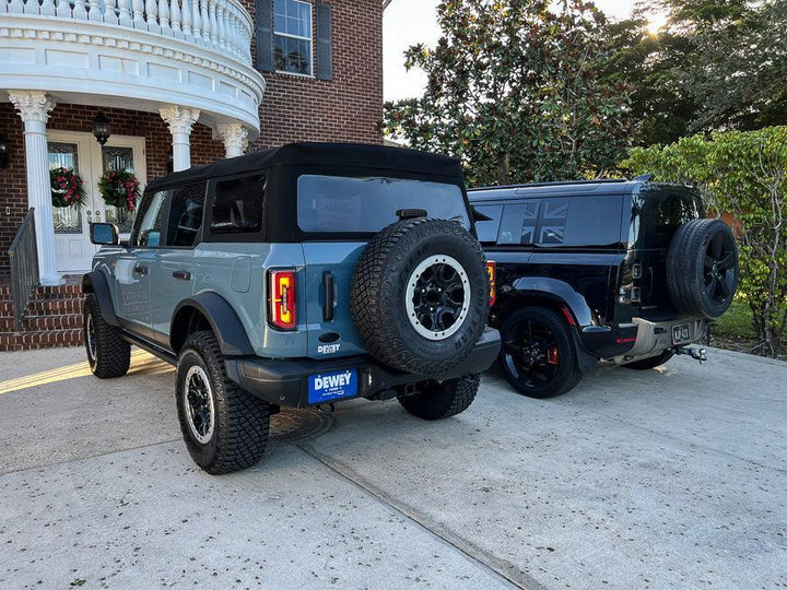 Version 1L Tail Light Overlays - 2021+ Bronco (w/ LED Taillights)
