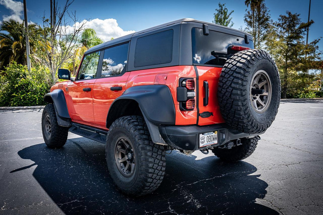 Bronco Raptor Rear Lamp Version 1R Tail Light Overlays - 2021+ Bronco Raptor – RAD Supply Co