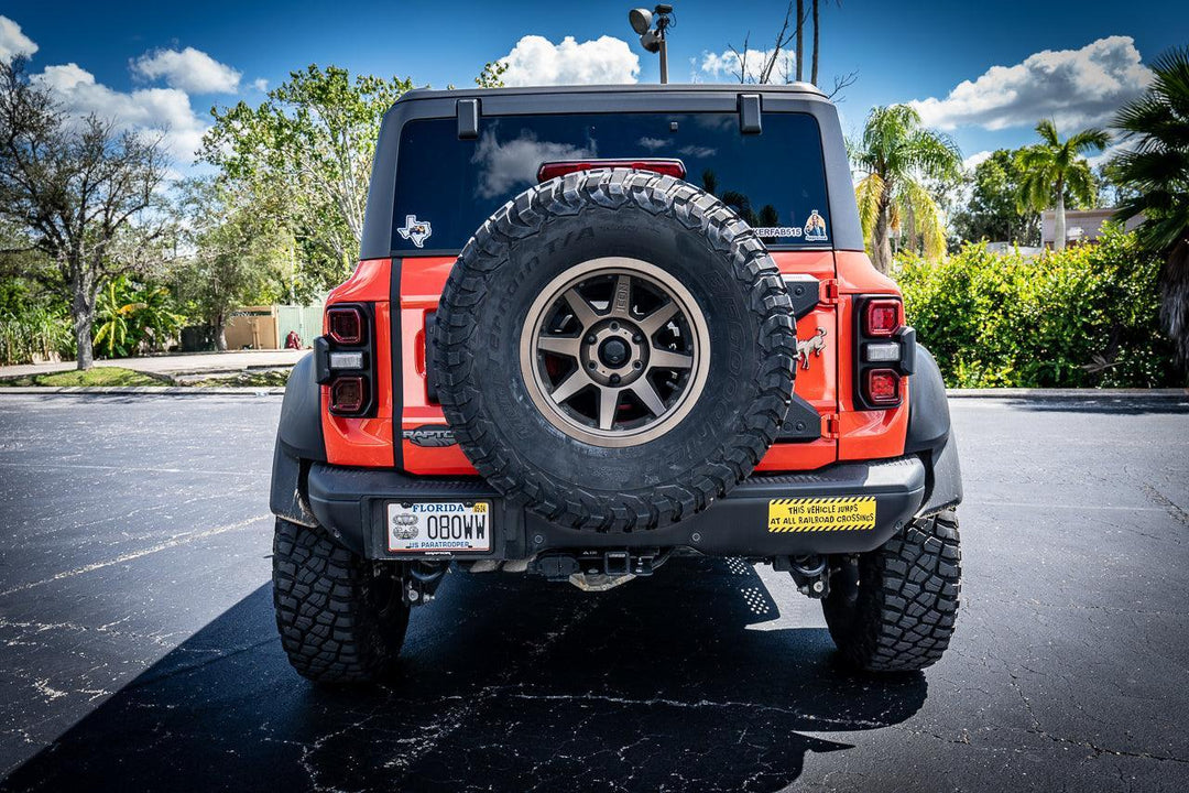 Bronco Raptor Rear Lamp Version 1R Tail Light Overlays - 2021+ Bronco Raptor – RAD Supply Co
