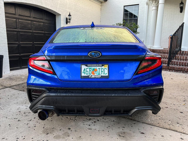 Version 3.0 Printed Series Dual Color Tail Light Overlays - 2022+ WRX