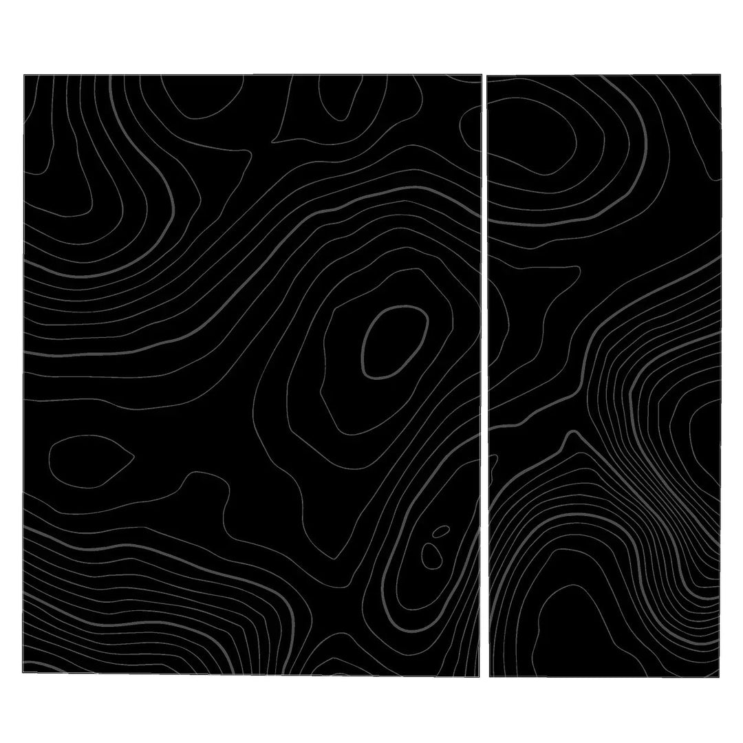 Topo Side Window Panel Overlays - 2020+ Land Rover Defender 110 / 130