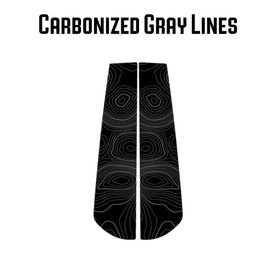 Topographic Sliding Rear Window Trim Overlays - 2025+ 4Runner