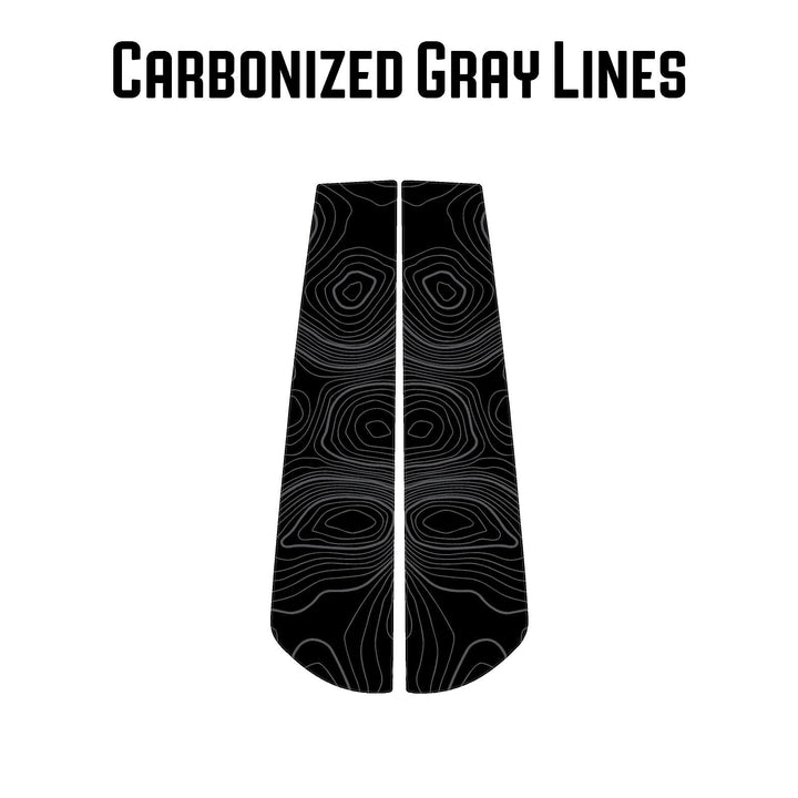 Topographic Sliding Rear Window Trim Overlays - 2025+ 4Runner