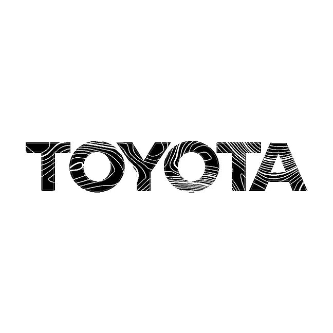 "TOYOTA" Topo Front Grille Emblem Kit - 2024+ Land Cruiser  / 07-14 FJ Cruiser