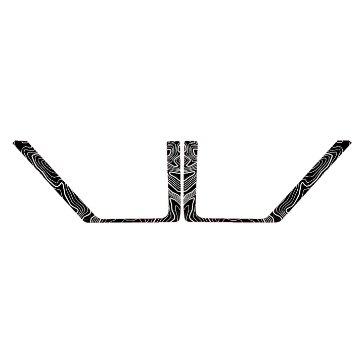 Topo Front Door Net Trim Overlay Kit (Printed Series) - 2021+ Bronco