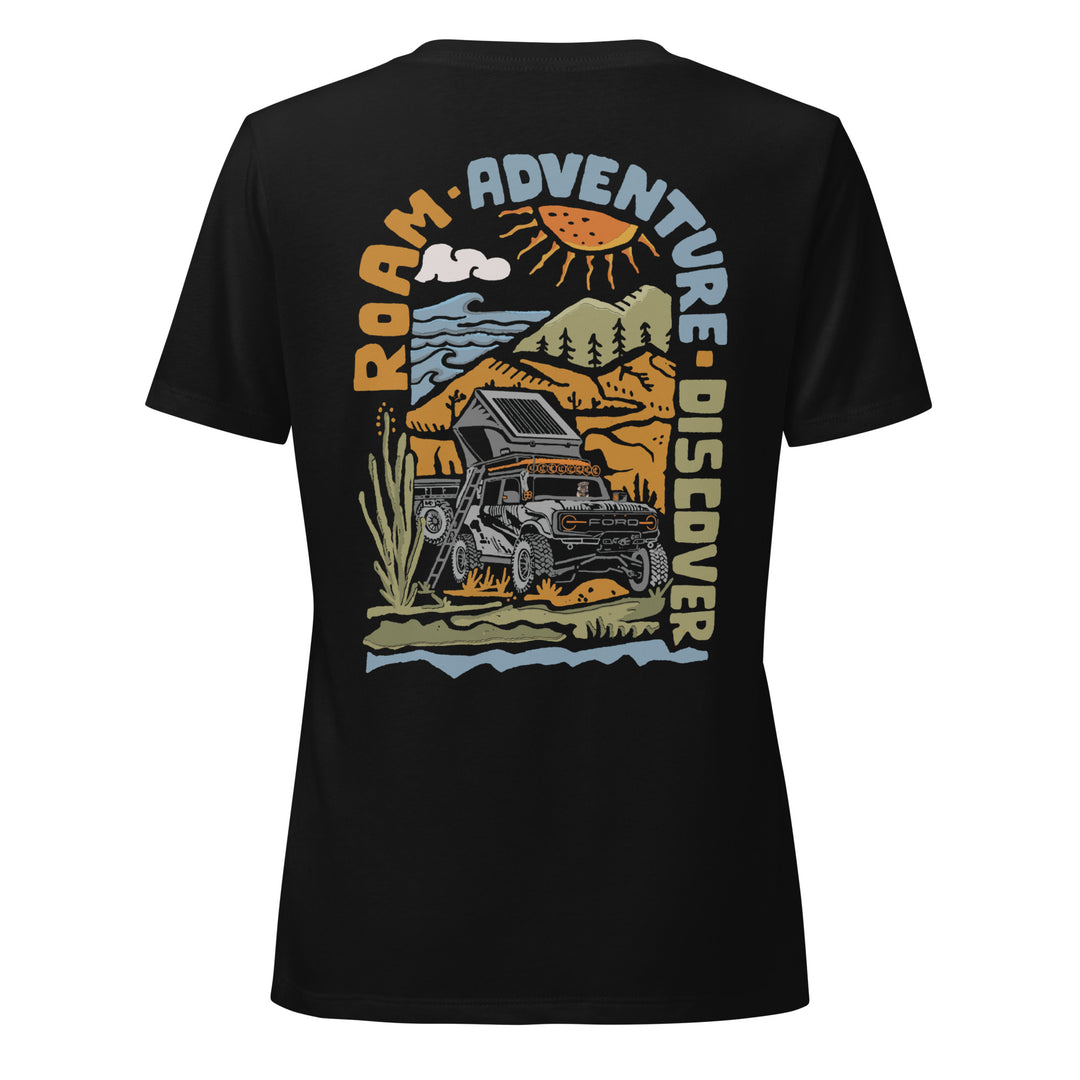Women’s relaxed v-neck t-shirt