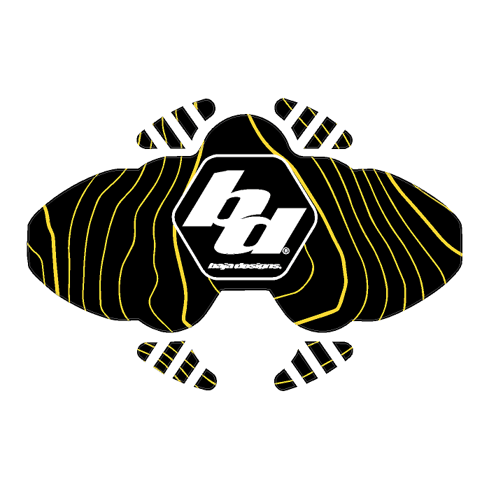 Baja Designs LP4 Topographic Light Cover Overlays  - Universal